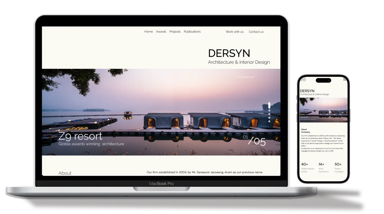 Portfolio screenshot